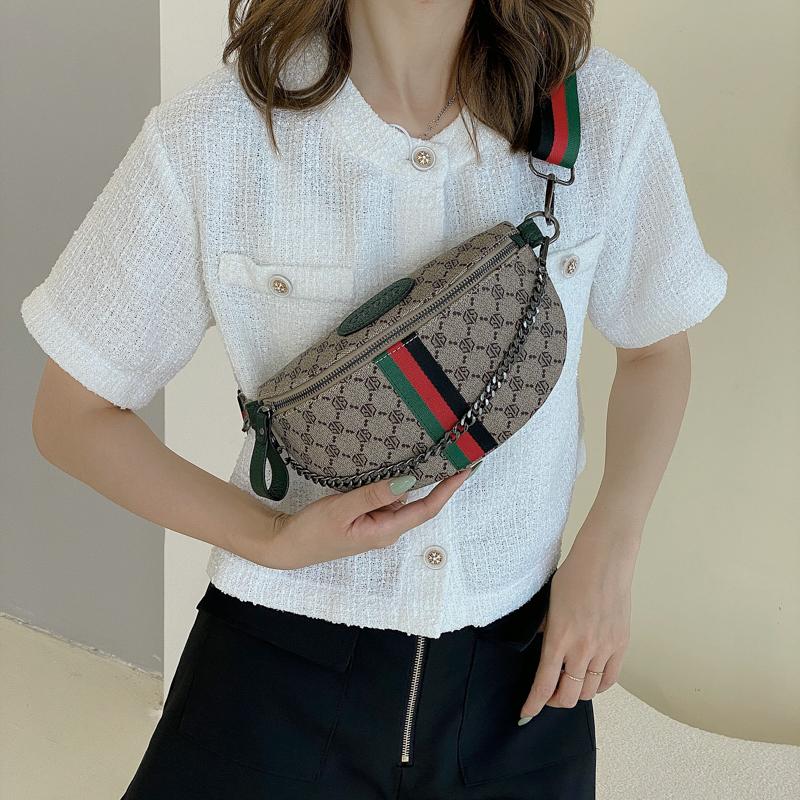 Women's Belt Bag Female Handbag Shoulder Chain Small Fanny Packs for Women Brand Waist Packs Phone Purses Ladies Chest Bags