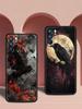 Black Raven Phone Case For Oppo Reno 13 12 11 10 7 F Find X5 X6 A98 A80 A79 A78 A57 A54 A31 A17 Pro 5G Soft TPU Cover Fundas Bag