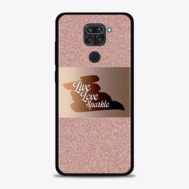 

Чехол для Xiaomi Redmi Note 11 9 8 10 Pro 9s 8t 7 10pro Max, чехол для Redmi 11 9 9c 9a 8 8a 7 7a, чехол розового цвета с блестящим узором For Redmi Note 9 Pro