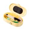 Magnetic Sewing Tools Box with Needles Threads Threader Scissors Thimble Tape Measure Portable Travel Sewing Tools Accessories Organizer Box