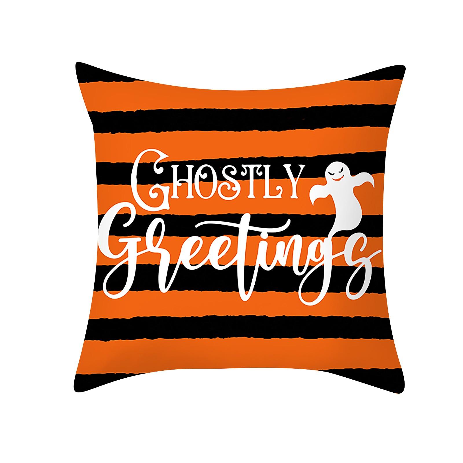 Забавная наволочка на Хэллоуин, поясничная подушка, чехол для дивана, домашний декор, наволочка One Size