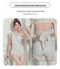 Bañador Sexy Korean Push-Up 2025: Traje de baño de una pieza con soporte de acero para mujer, adelgazante, cubre abdomen