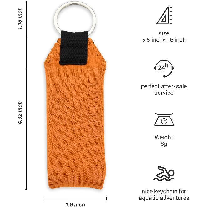 Foam Floating Keychain Cha for Boating Fishing Kite Surfing Sailing and Waterproof Floatable Foam Keychain