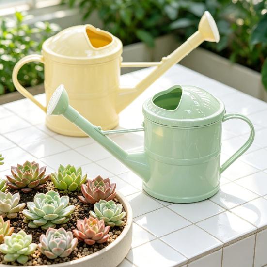 Flower Waterer with Enlarged Water Inlet Long Spout Kettle Leak-Proof Portable Gardening Tool for Indoor Outdoor Plants