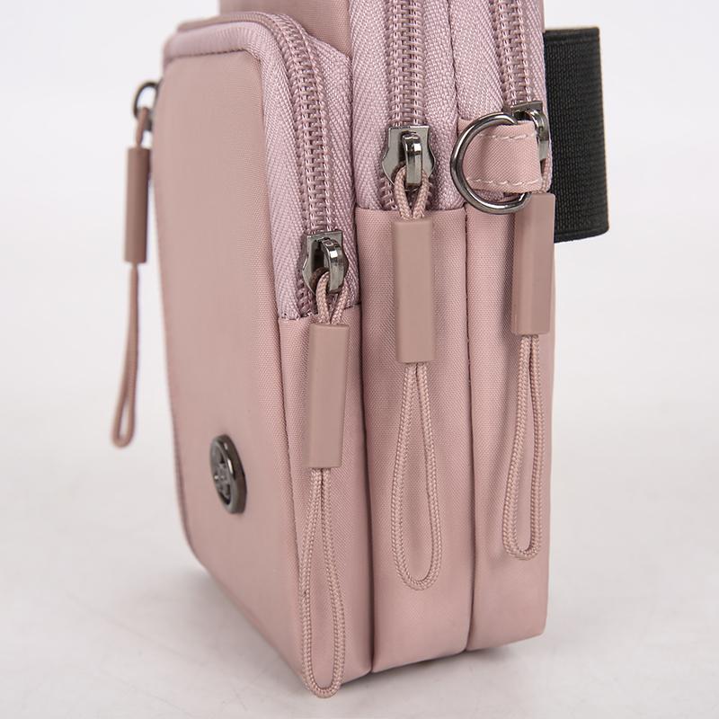 Neue Damen-Handytasche aus Nylon, Handytasche, Münzgeldbörse, Riemen, Umhängetasche, kleine Umhängetaschen für Damen, Geldbörse, Reisegeldbörse