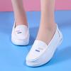 ANZUEN Women's Casual White Flat Shoes