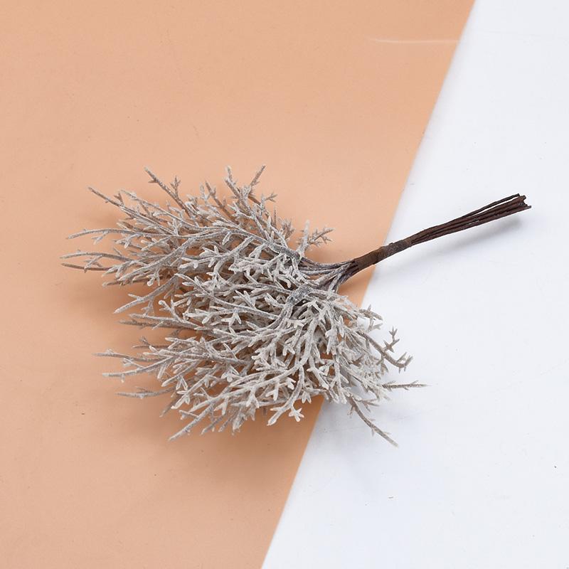 10 Stück Künstliche Pflanzen Günstig Weihnachten Scrapbooking DIY Geschenke Vase für Heimdeko Hochzeit Brosche Braut Accessoires Ausverkauf