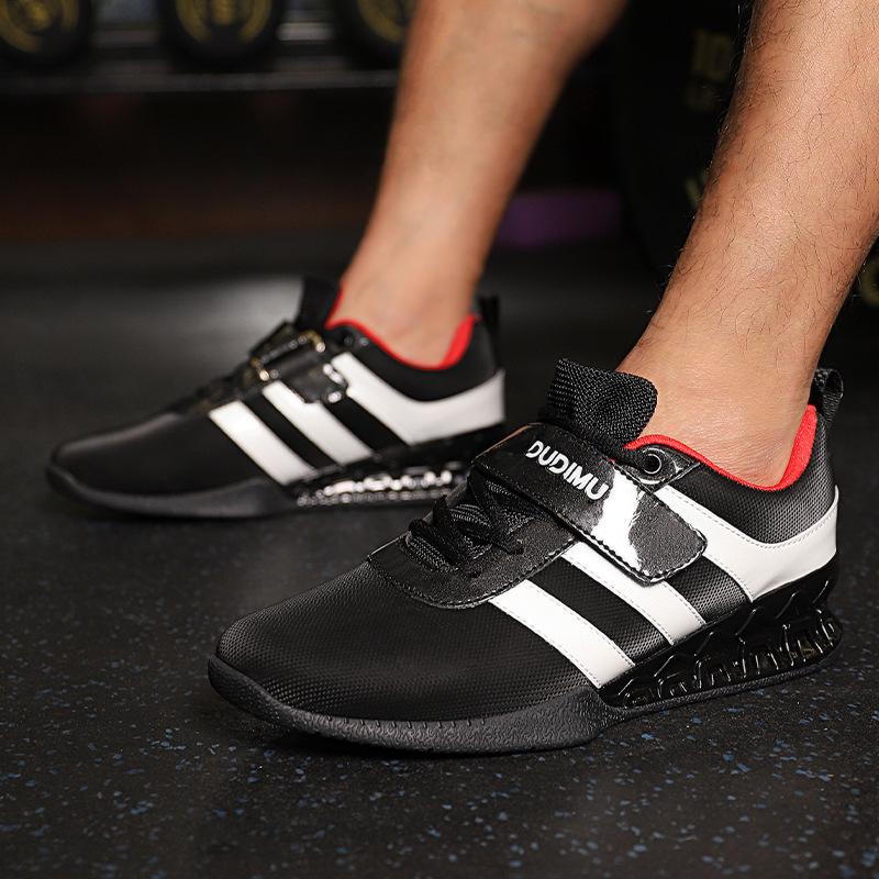 Squat Shoes Men's Indoor Fitness and Bodybuilding Special Training Shoes Women's Weight-bearing Deadlift Shoes Professional Strength Weightlifting