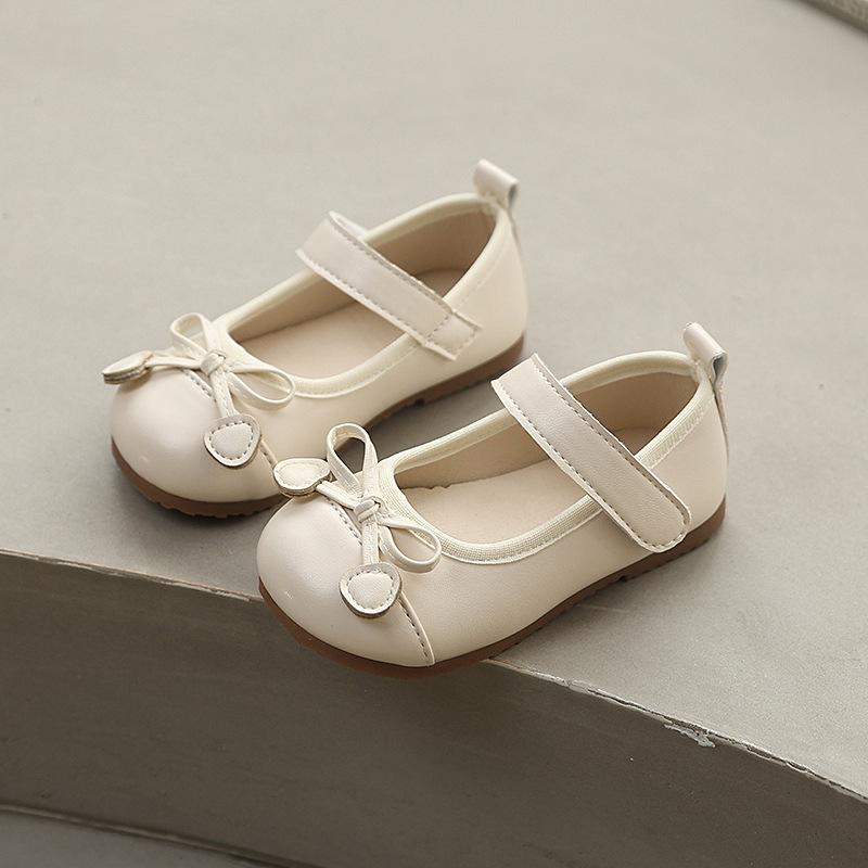 Children s Shoes, Girls Shoes, New Style Rubber-soled Shoes, Anti-slip Baby Single Shoes 21 бежевый