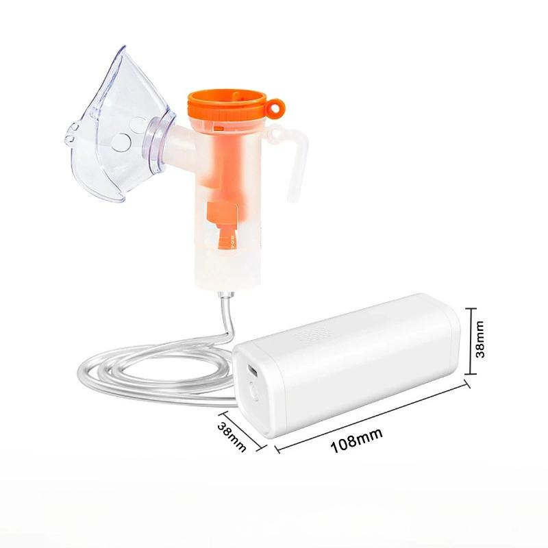 Medical Silent Ultrasonic Nebulizer Automizer Handheld Respirator Portable Asthma Humidifier for Kids Children Adult Health Care