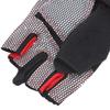 Half Finger   Cycling Protective Gloves AntiSlip Brthable   Gloves(Red )