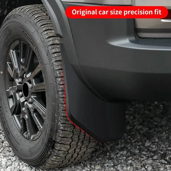 4-Color PP Mudguard for Toyota Prado - Black Included