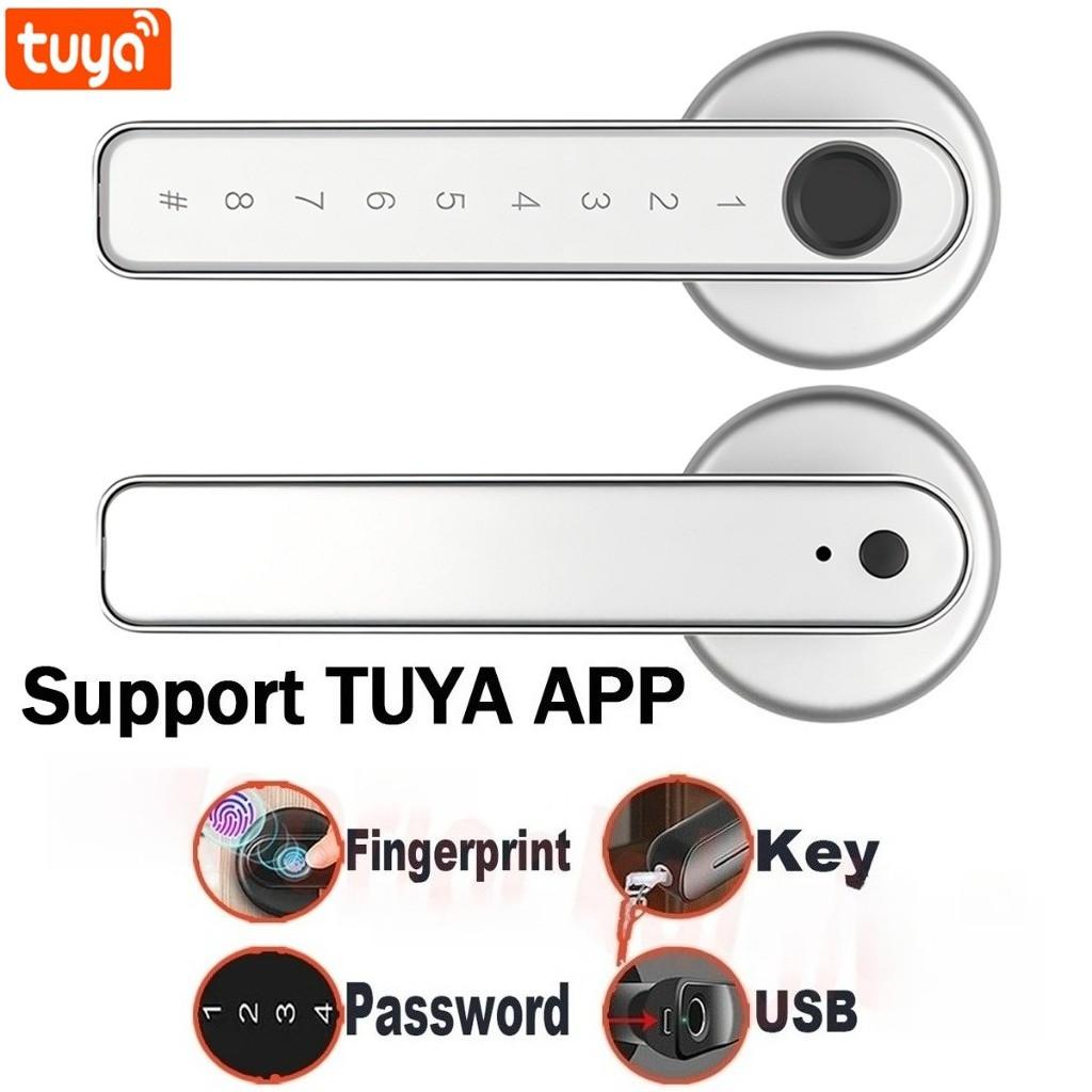 100PCS Smart Door Lock Set Household Digital Hotel Apartment Digital Electronic Lock Fingerprint Door Lock