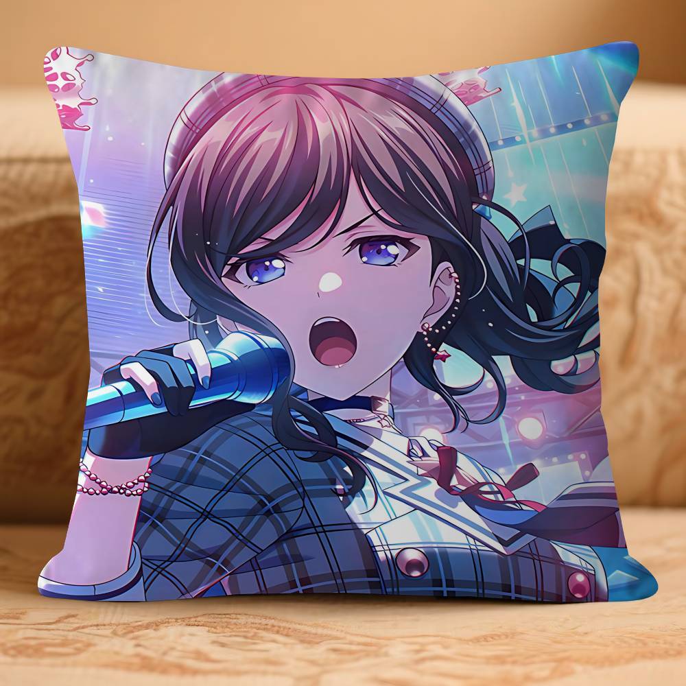 B-BanGS Anime D-DreamS 45*45cm Kissenbezug Dekokissenbezug Heimkissenbezug für Sofakissen