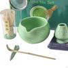 7 Piece Matcha Kit Featuring Bowl And Towel for Tea Room Experience