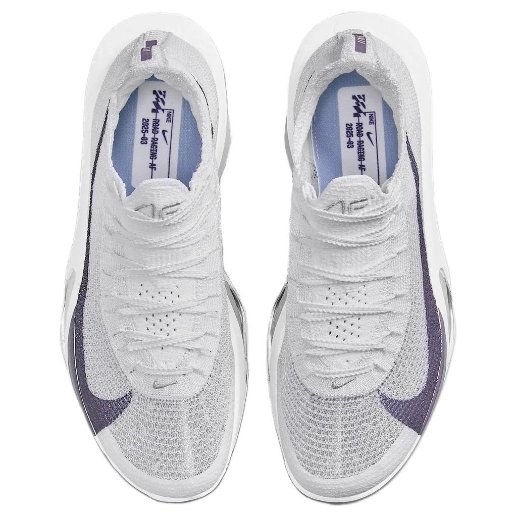 New Nike Air Zoom Alphafly Next% 3 White Pure Platinum Obsidian Mist Gridiron Women's FD8315-102
