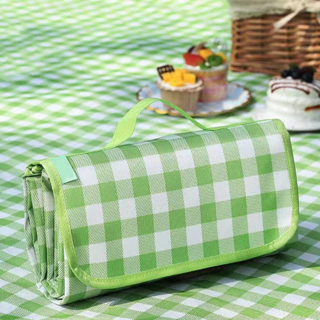 Picnic Blanket Waterproof Beach Rug Washable Lightweight for Hiking Traveling Outdoor Camping Parks