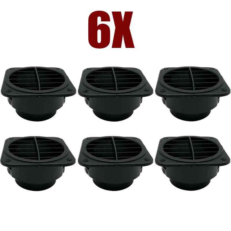 1/2/4/6X 75mm/2.95inch Car Truck Air Vent Ducting Piece Duct Pipe Outlet Rotable For Webasto Eberspaecher Diesel Parking Heater