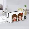 Rikana Monchhichi cosmetic pouch makeup stylish portable functional large capacity waterproof accessory storage lightweight business trip travel