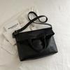 This New Design Pu Large-capacity Oblique Span Bag New Women's Bag Trendy Versatile Simple Portable Shoulder Bag