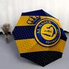Al Nassr, Football Club Automatic Opening and Closing, 8 rib Structure Portable Umbrella, Suitable for Men and Women in All Seasons  Perfect