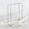 Stainless Steel Hanger Stacker Rack Large Capacity Clothes Hanger Holder  For Home Laundry Closet