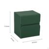 Boîte de rangement Premium pour Deck avec Compartiment pour Jeux de Cartes à Collectionner TCG