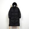 Womens Oversized Hooded Down Coat Long Puffer Jacket Knee-Length Warm Winter Outerwear
