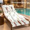 Miffy Custom Name Beach Towel Large Soft Towel for Indoor Bathroom Outdoor Beach