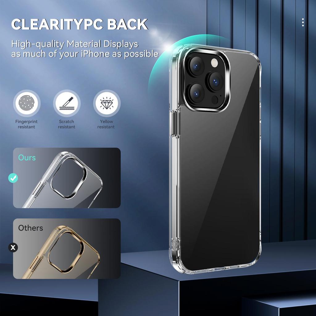 Transparent Shockproof Case Clear PC+TPU Phone Back Cover Protector Skins Shell For Cell Phones