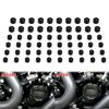 60 Stück Motorrad-Motor-Schraubkappenabdeckungen Für Harley M8 Touring Electra Glide FLHX FLHR 2017-Up Softail Fat Boy FLHC 2018-Up