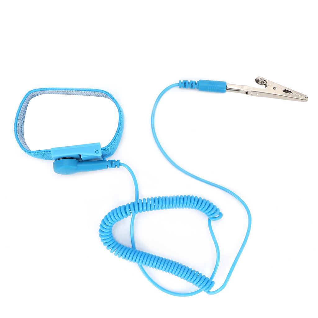 Anti Static ESD Wrist Strap Blue Safe Static Release Antistatic Bracelet with Cord