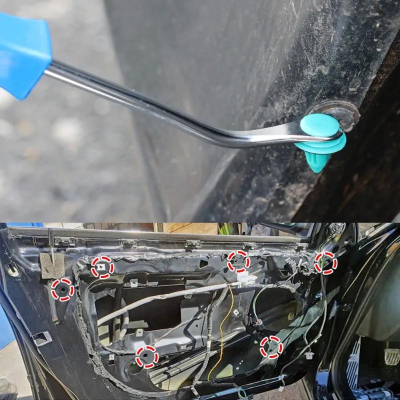 Car Disassembly Buckle Screwdriver Trim Clip Panel Upholstery Fastener Removal Open Pry Tool Clip Plier Quickly Remove Tool