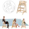 Adjustable High Chair - Roba - Sit Up Click & Fun - Removable Meal Tray - Adjustable Height - Up To 70 Kg - Natural Wood