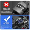 Central Control Replacement Style Crystal Gear Head For BYD Leopard 5 2025+ Lighting Crystal Gear Head Interior Auto Accessories