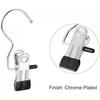 Anti Rust and Windproof Laundry Clip for Pants/towels/socks, Space Saving Stainless Steel Hanger with Hooks-