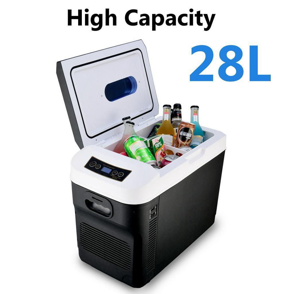 70W 28L Ultra Quiet Car Refrigerators Freezer Cooling Heating Box Fridge Fishing Camping Home/Car Use Refrigerator