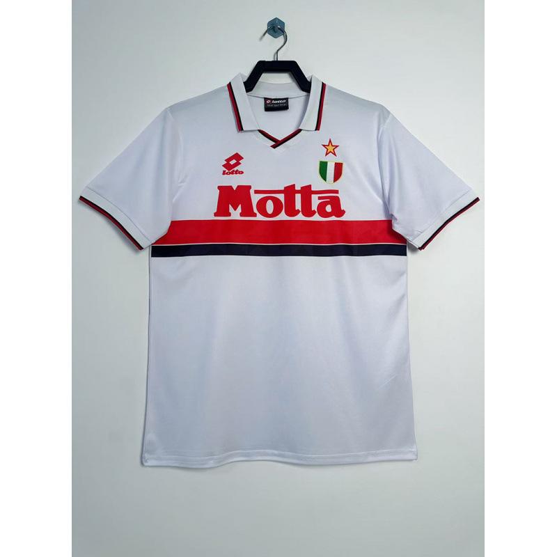 9596AC Milan Jersey No. 3 Maldini 18 Baggio 22 Kaka Short-sleeved Pants 12-13 Retro Football Jersey