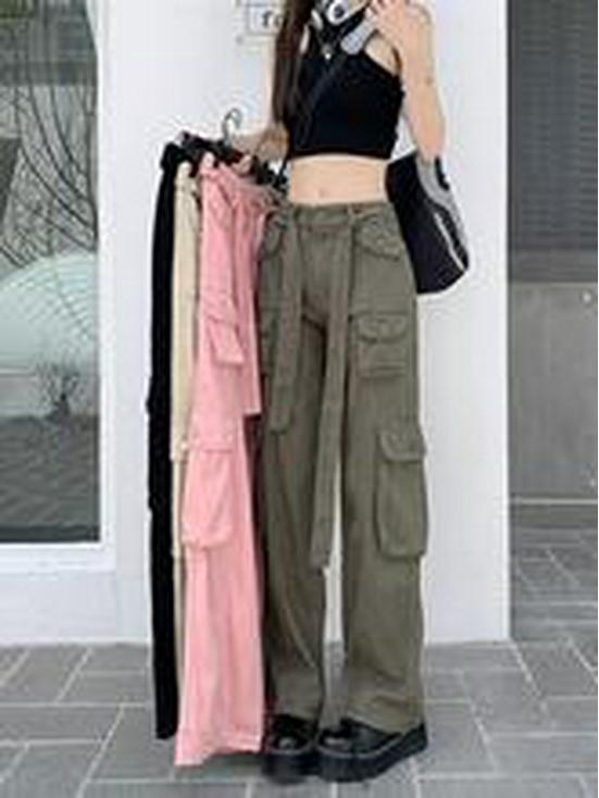 Men's Trendy Japanese Loose-Fit Work Overalls for Spring and Autumn