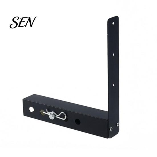 Heavy Duty Steel Bracket Slow Moving Vehicle Sign Bracket, Mounting for 2 Inch Receiver UTV Universal Utv Accessory Tractor, Safety Holder Off