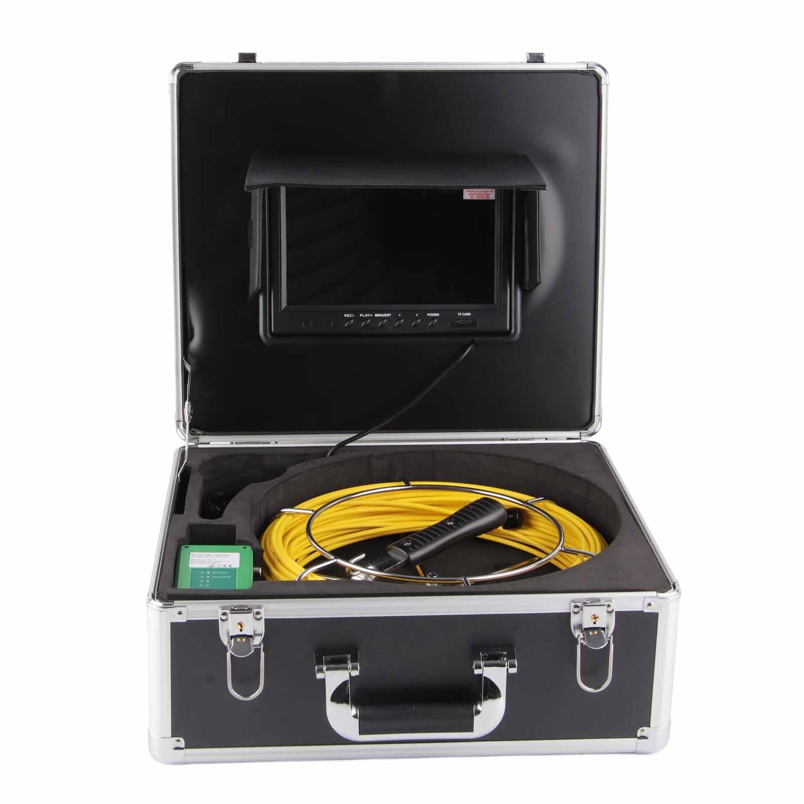 

Промышленный эндоскоп 9 дюймов видео 30 мм бороскоп осмотр стенки трубы камера обнаружения дренажная канализация