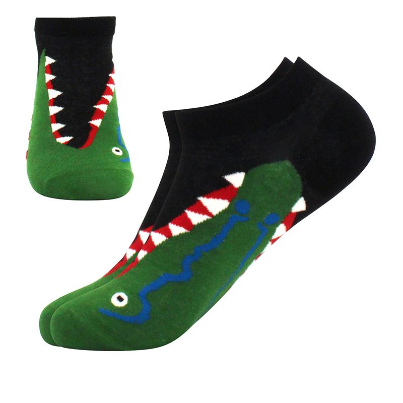 springtime Fashion Colorful Cotton Mens Socks Harajuku Stripe Art oil painting Animal Print Funny Happy Ankle Socks