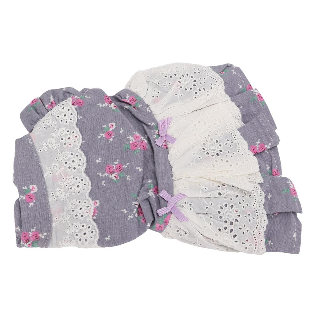 Dog Floral Dress Comfortable Breathable Pet Summer Dress for Puppy Kitten Small PetS