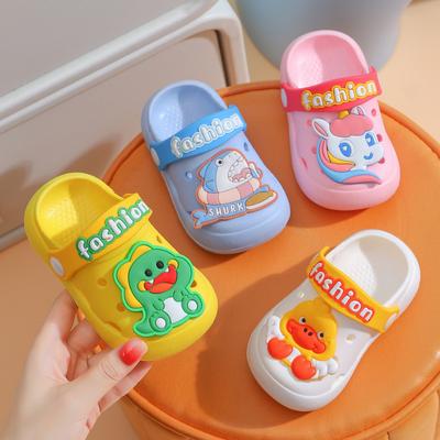Kids Summer Cartoon Clogs Soft Non Slip Sandals For Girls Indoor Outdoor Wear Comfortable Lightweight Beach House Slippers