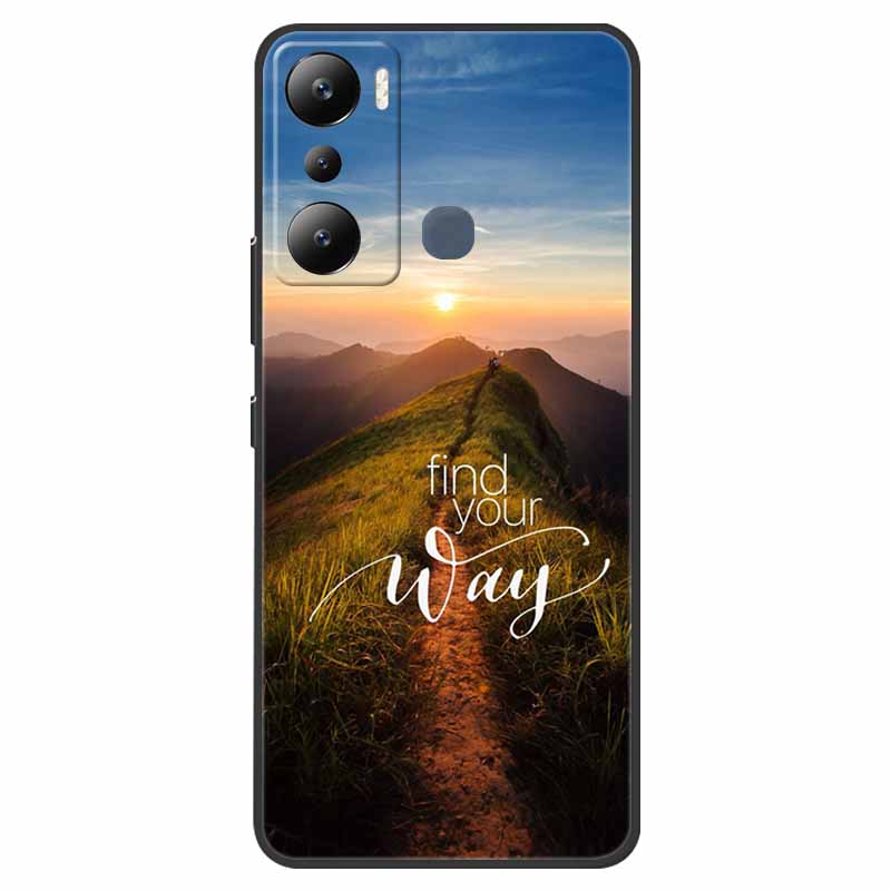 For Infinix Hot 20i Case Hot12i X665C Shockproof Soft Silicone TPU Back Cover For Infinix Hot 20i 20 I X665E Phone Cases 6.6"