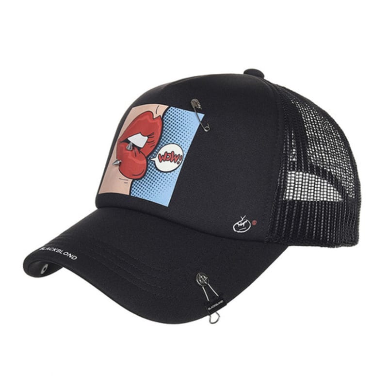 

BLACKBLOND BBD Pop Clash Trucker Mesh Cap Dark Ver. (Black) FREE