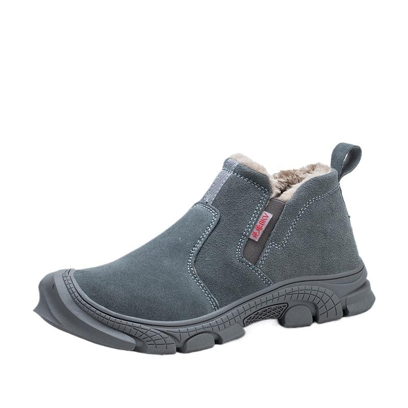 Arbeitsversicherungsschuhe für Herren, Sicherheitsschuhe gegen Zerschlagen und Durchstechen, Arbeitsschuhe zum Schweißen auf der Baustelle