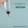 In-Stock Transparent 30ml/50ml/100ml Gel Cap Squeeze PET Bottle for Pigment Dispensing