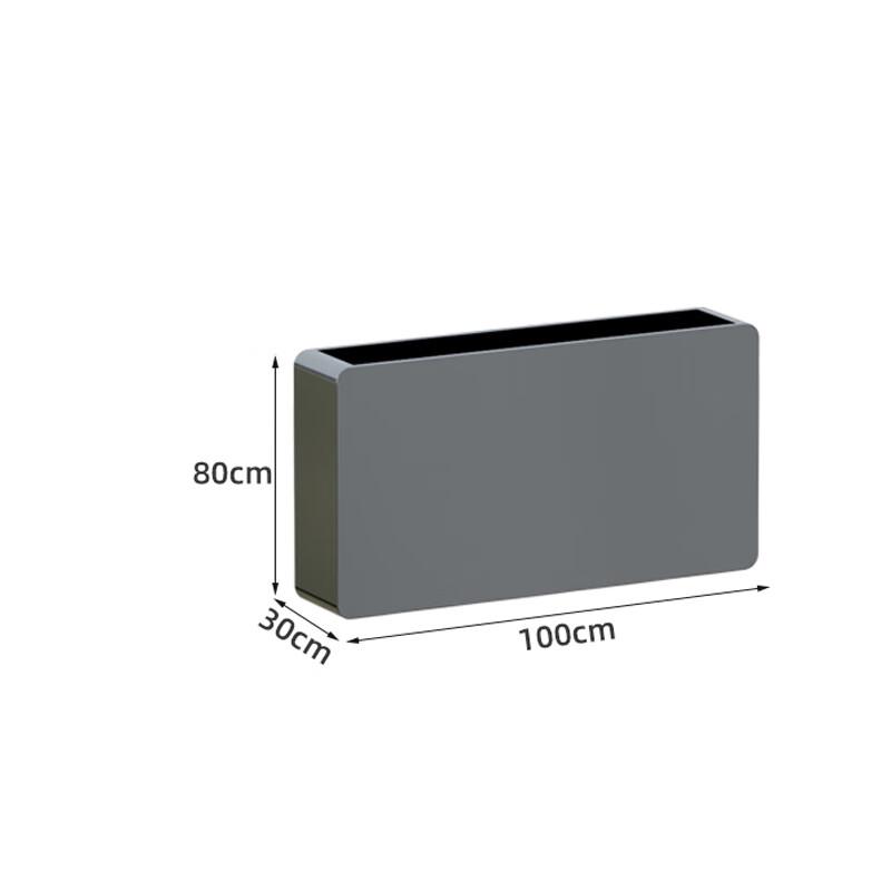 Outdoor Iron Flower Planter Box