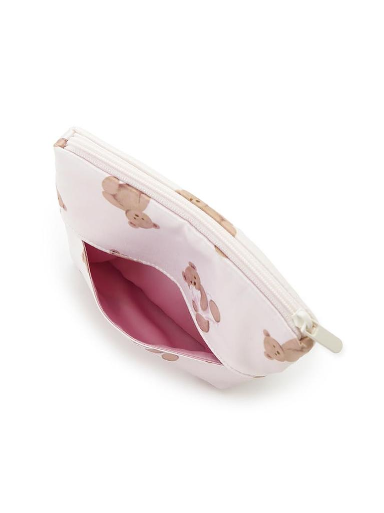 Gelato Pique WhiteDay Bear Print Tissue Pouch PWGB261618 Free Size Women's Pink,